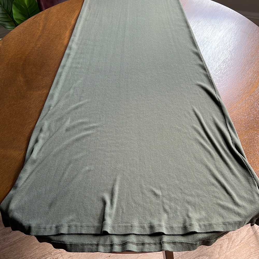 NWOT Splendid Ribbed Tank Maxi Dress (in Green)✨ - Picture 5 of 7
